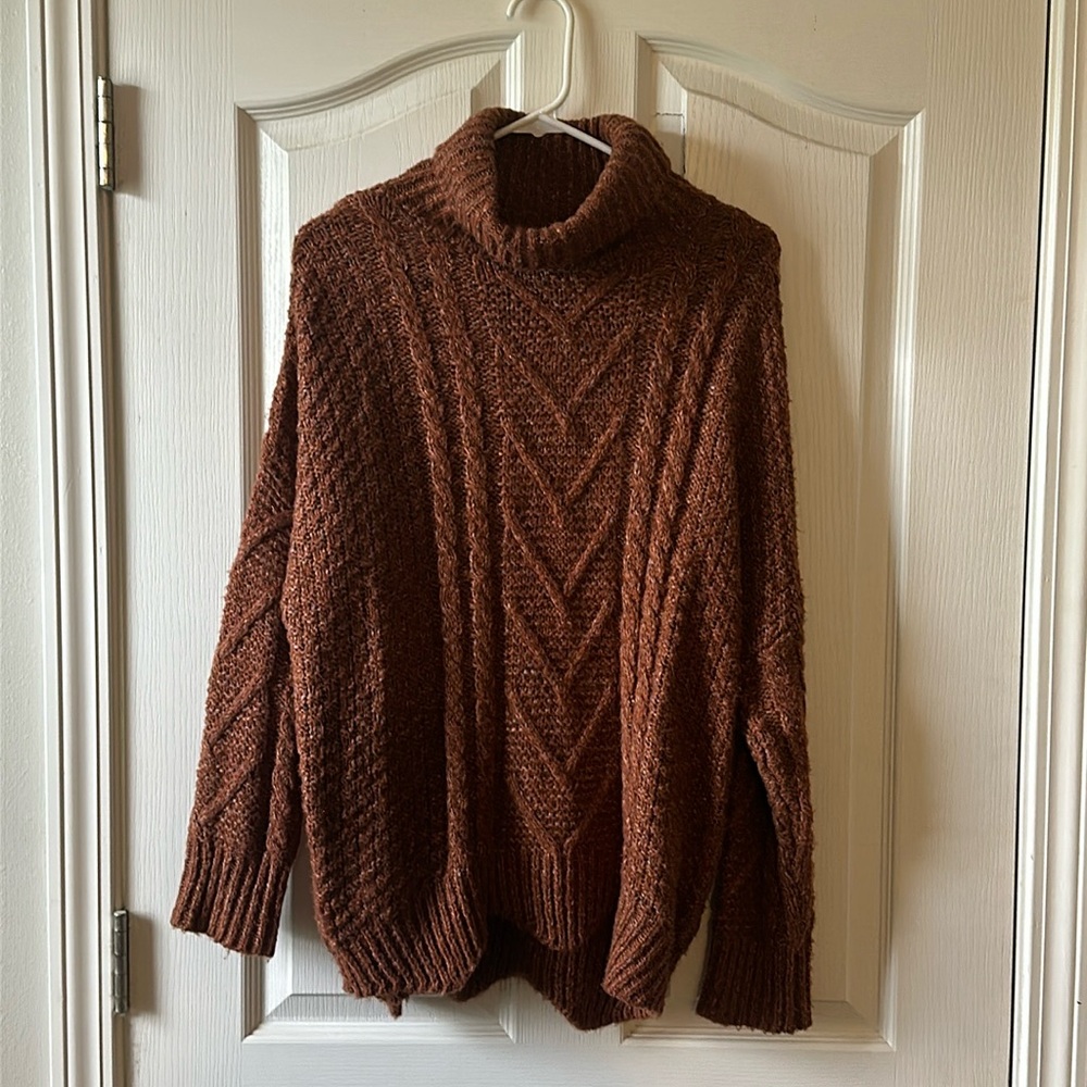 Rust Colored Sweater - image 1